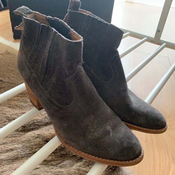 Women’s Suede Boots - Picture 2 of 4